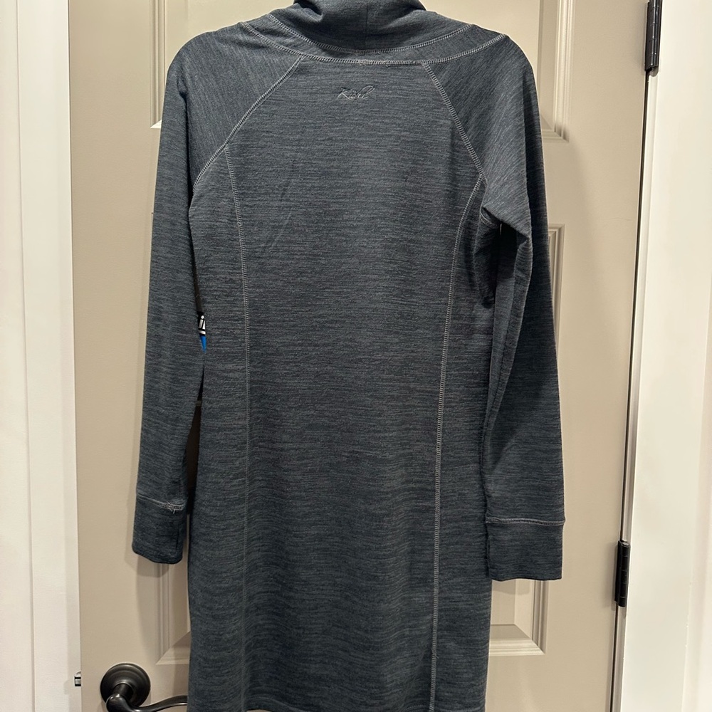 NWT Kuhl Lea Carbon Long Sleeve Athleisure Dress - Picture 2 of 8